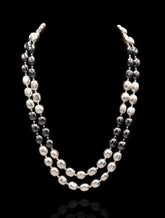 Zariah Grey Pearl Necklace - The Pashm